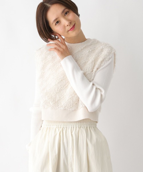 PLAGE キルティングショートベスト Plage キルティング ショート ベスト レディース