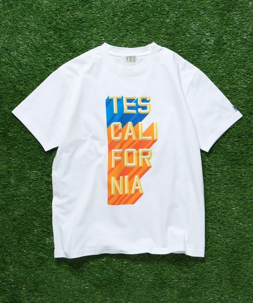 The Endless Summer（エンドレスサマー）の「TES 3D LOGO T-SHIRT  / Tシャツ（Tシャツ/カットソー・メンズ・ホワイト/A・MEDIUM/LARGE/X-LARGE）」の5枚目の写真
