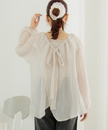 flower | バックペタルブラウス(シャツ/ブラウス)