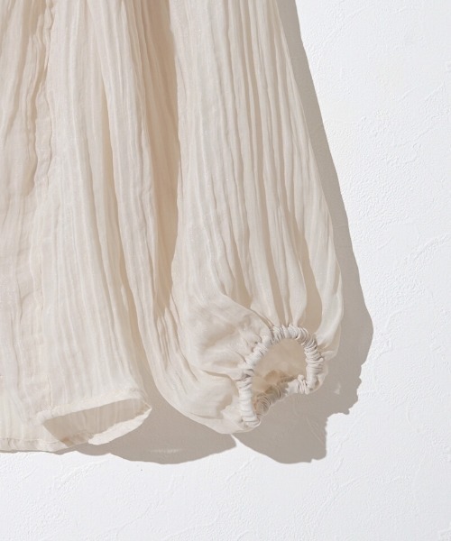 flower（フラワー）の「バックペタルブラウス（シャツ/ブラウス・レディース・アイボリー/ピンク・FREE）」の15枚目の写真