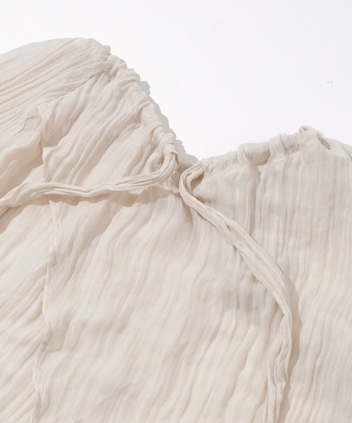 flower（フラワー）の「バックペタルブラウス（シャツ/ブラウス・レディース・アイボリー/ピンク・FREE）」の18枚目の写真