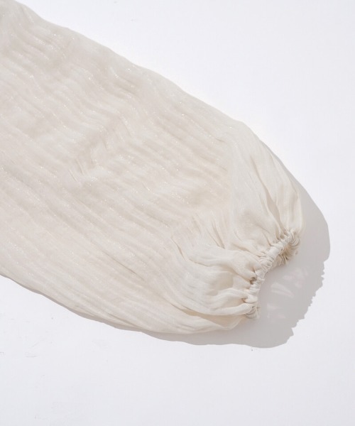 flower（フラワー）の「バックペタルブラウス（シャツ/ブラウス・レディース・アイボリー/ピンク・FREE）」の8枚目の写真