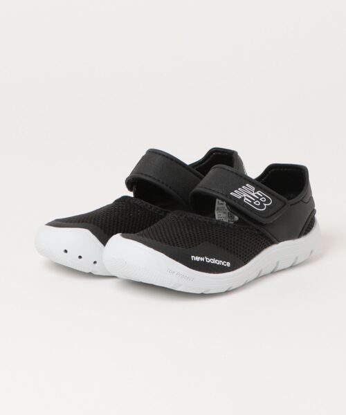 NEW BALANCE(ニューバランス)の「《New Balance》YO208(サンダル・キッズ・ブラック×ホワイト/パープル・22.0cm/21.0cm/20.0cm/19.0cm/18.0cm/17.0cm)」の2枚目の写真