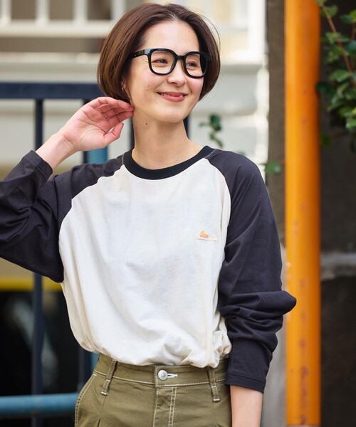 FREAK'S STORE(フリークスストア)の「限定展開 KELTY/ケルティ 別注 シアー ラグラン Tシャツ(Tシャツ/カットソー・レディース・グレー/ナチュラル/ブラック・フリ-)」の15枚目の写真