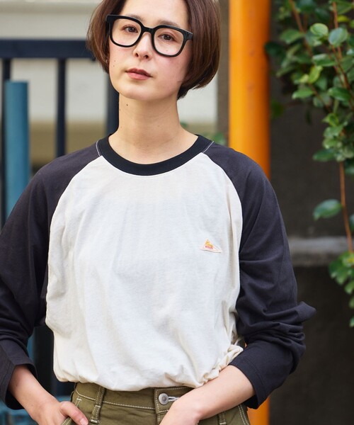 FREAK'S STORE(フリークスストア)の「限定展開 KELTY/ケルティ 別注 シアー ラグラン Tシャツ(Tシャツ/カットソー・レディース・グレー/ナチュラル/ブラック・フリ-)」の10枚目の写真