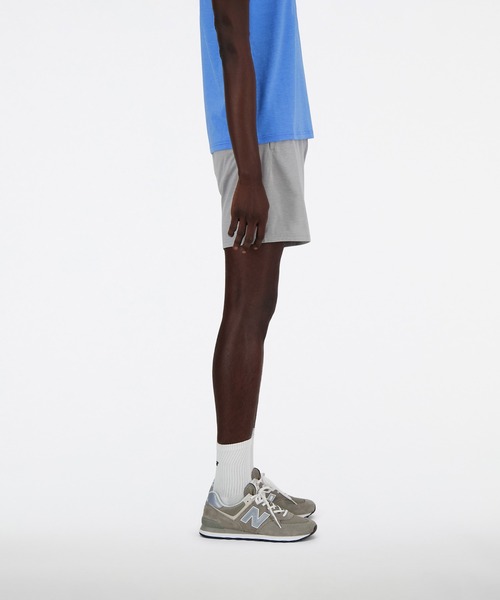 NEW BALANCE（ニューバランス）の「Sport Essentials ヘザーテックニットショーツ 7インチ（その他パンツ・メンズ・ライトグレー/ネイビー/ブラック・XX-LARGE/X-LARGE/LARGE/MEDIUM/SMALL/XXX-LARGE）」の12枚目の写真