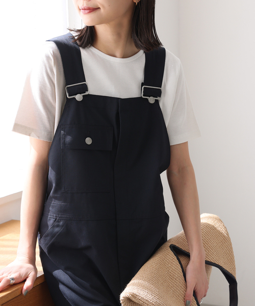 JOURNAL STANDARD(ジャーナルスタンダード)の「汗ジミ防止サーマルヘンリーネックプルオーバー(Tシャツ/カットソー・レディース・ライトグリーン/アイボリー/ブラック系その他/ホワイト・FREE)」の2枚目の写真