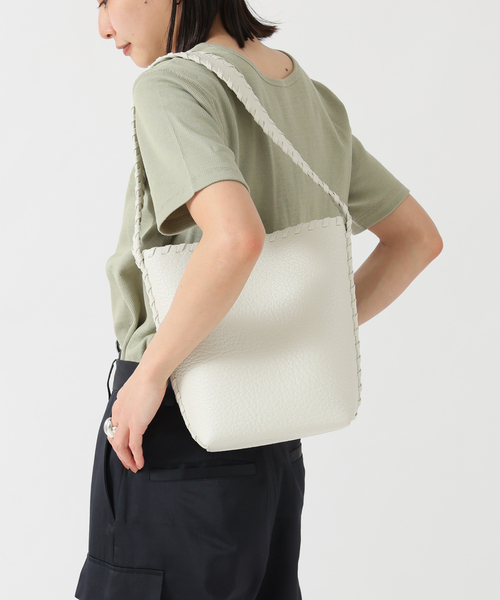 JOURNAL STANDARD(ジャーナルスタンダード)の「汗ジミ防止サーマルヘンリーネックプルオーバー(Tシャツ/カットソー・レディース・ライトグリーン/アイボリー/ブラック系その他/ホワイト・FREE)」の21枚目の写真