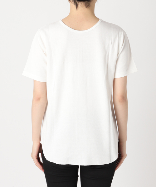 JOURNAL STANDARD(ジャーナルスタンダード)の「汗ジミ防止サーマルヘンリーネックプルオーバー(Tシャツ/カットソー・レディース・ライトグリーン/アイボリー/ブラック系その他/ホワイト・FREE)」の13枚目の写真
