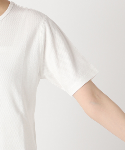 JOURNAL STANDARD(ジャーナルスタンダード)の「汗ジミ防止サーマルヘンリーネックプルオーバー(Tシャツ/カットソー・レディース・ライトグリーン/アイボリー/ブラック系その他/ホワイト・FREE)」の16枚目の写真