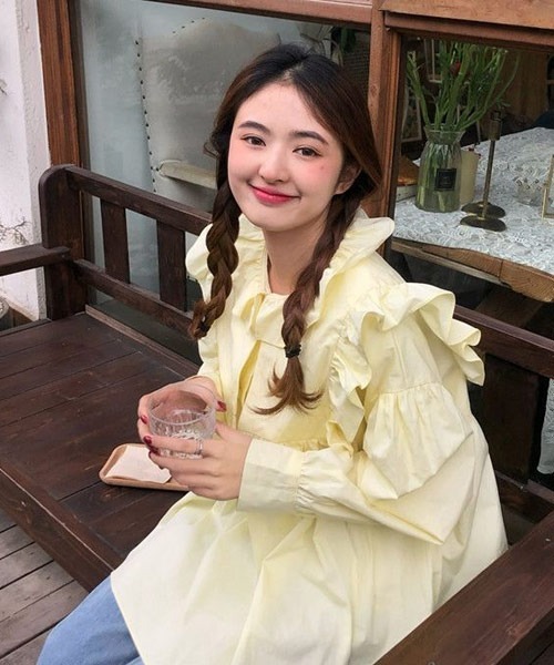 Mayree】フリルブラウス（シャツ/ブラウス）｜Mayree（メイリー）の