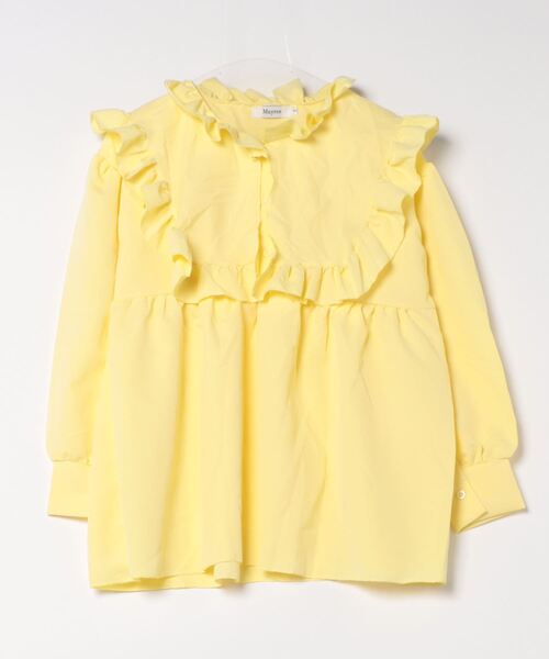 Mayree（メイリー）の「【Mayree】フリルブラウス（シャツ/ブラウス・レディース・ホワイト/イエロー・X-LARGE/LARGE/MEDIUM/SMALL）」の13枚目の写真