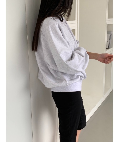 Didot.showroom（ディドット ショールーム）の「マキシムスウェットT（スウェット・レディース・ネイビー/ヘザーグレー/グレー・FREE）」の6枚目の写真