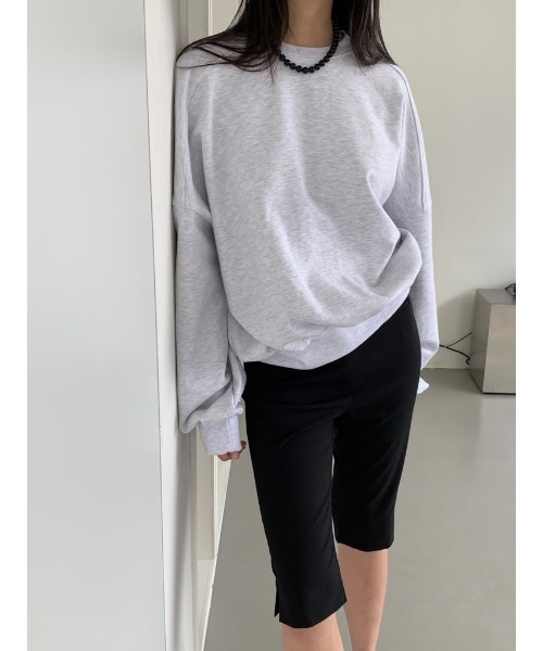 Didot.showroom（ディドット ショールーム）の「マキシムスウェットT（スウェット・レディース・ネイビー/ヘザーグレー/グレー・FREE）」の9枚目の写真