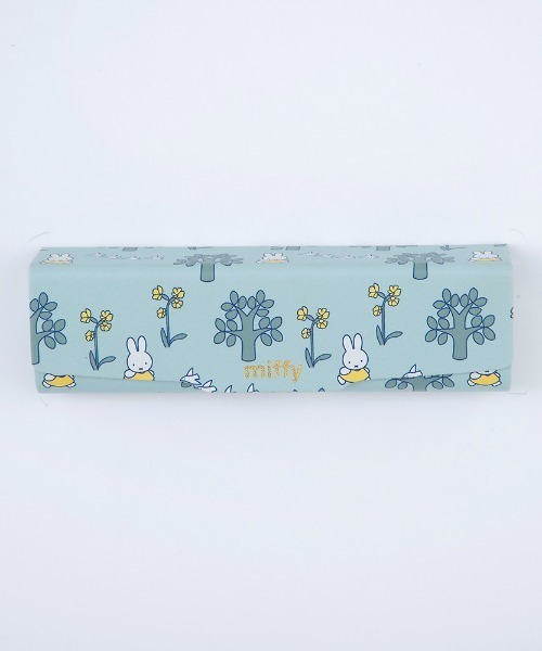 Dick Bruna（ディックブルーナ）の「キャリングメガネケース<フラワー>/Dick Bruna（メガネ・レディース・ライトブルー/アイボリー・FREE）」の5枚目の写真