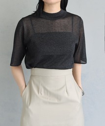 &g'aime | 【&g’aime】ラメシアーニットプルオーバー(ニット/セーター)