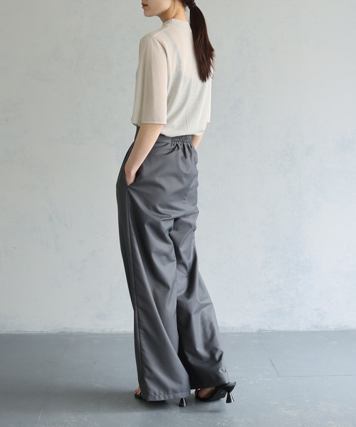 &g'aime（アンジェム）の「【&g’aime】ラメシアーニットプルオーバー（ニット/セーター・レディース・ブルー/グレー/ブラック/ベージュ・FREE）」の16枚目の写真