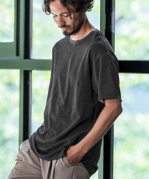 Magine（マージン）の「mt9104-The lining of a sleeve color scheme design T-shirt Tシャツ（Tシャツ/カットソー・メンズ）」