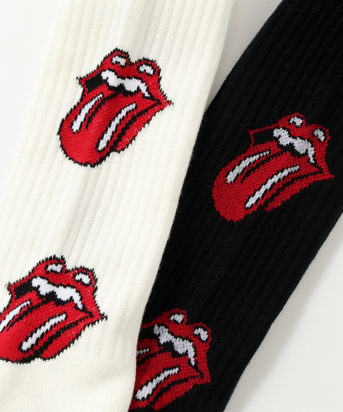 JOURNAL STANDARD relume（ジャーナルスタンダード　レリューム）の「THE ROLLING STONES / ローリングストーンズ  2pack ソックス（ソックス/靴下・メンズ・ホワイト/ホワイト系その他・LARGE）」の8枚目の写真