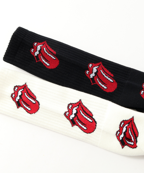 JOURNAL STANDARD relume（ジャーナルスタンダード　レリューム）の「THE ROLLING STONES / ローリングストーンズ  2pack ソックス（ソックス/靴下・メンズ・ホワイト/ホワイト系その他・LARGE）」の10枚目の写真
