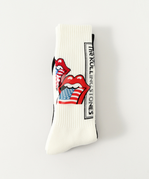JOURNAL STANDARD relume（ジャーナルスタンダード　レリューム）の「THE ROLLING STONES / ローリングストーンズ  2pack ソックス（ソックス/靴下・メンズ・ホワイト/ホワイト系その他・LARGE）」の12枚目の写真