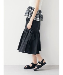 美品【COEL】コエル　オリジナルペイント柄プリーツスカート⭐︎黒×白 COEL Online StoreBOTTOMS/SKIRTS