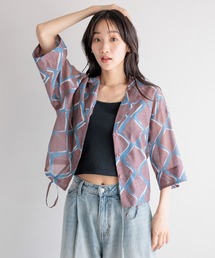 LOWRYS FARM | バティックシアーシャツＳＳ 123747(シャツ/ブラウス)