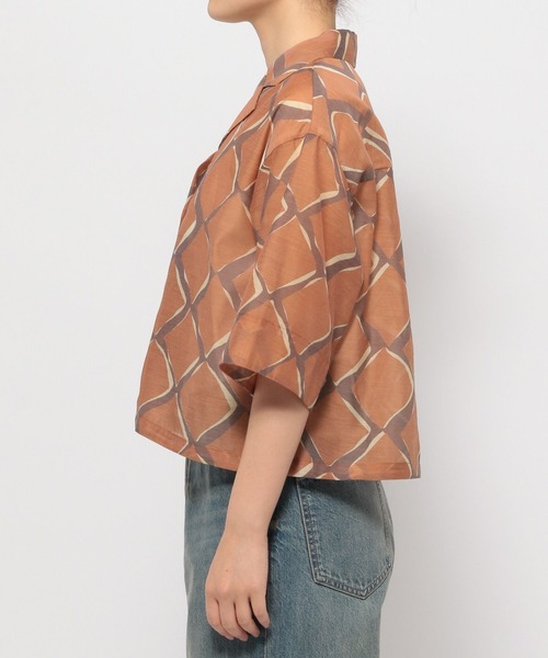 セール】バティックシアーシャツSS 123747（シャツ/ブラウス