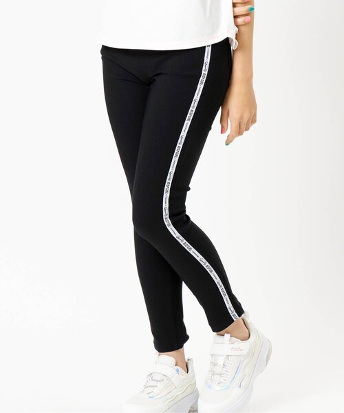 algy(アルジー)の「【ACTIVE・接触冷感・ストレッチ】レギパン(その他パンツ・キッズ・ブラック・SMALL/MEDIUM/X-SMALL/XX-SMALL/XXX-SMALL)」の1枚目の写真