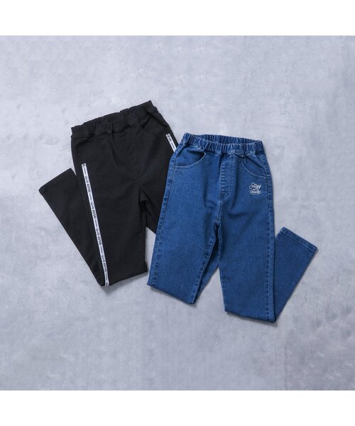algy(アルジー)の「【ACTIVE・接触冷感・ストレッチ】レギパン(その他パンツ・キッズ・ブラック・SMALL/MEDIUM/X-SMALL/XX-SMALL/XXX-SMALL)」の2枚目の写真