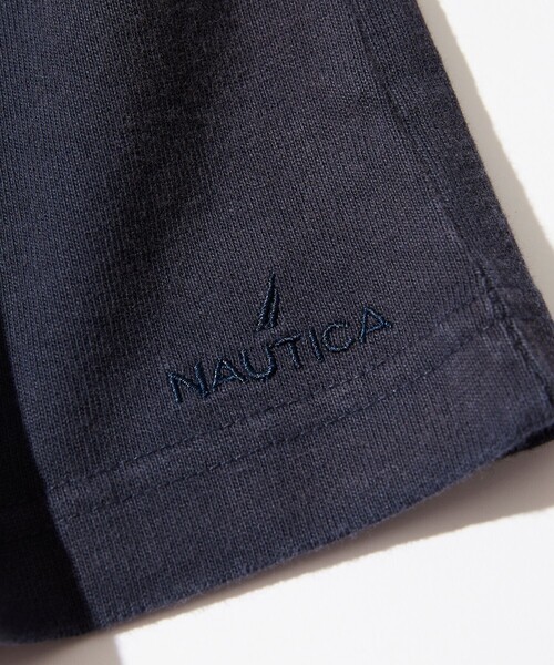 NAUTICA（ノーティカ）の「NAUTICA/ノーティカ Garment Dyed Arch Logo S/S Tee/ガーメントダイ アーチロゴ ショートスリーブTシャツ（Tシャツ/カットソー・メンズ・チャコールグレー/パープル/ブラウン/ネイビー・SMALL/MEDIUM/LARGE/X-LARGE）」の10枚目の写真