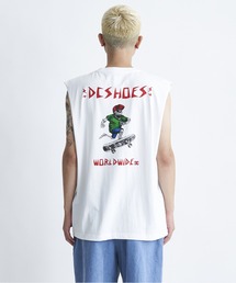 DC SHOES | 24 SKATE SKULL SLEEV/DCマッスルタンク(Tシャツ/カットソー)