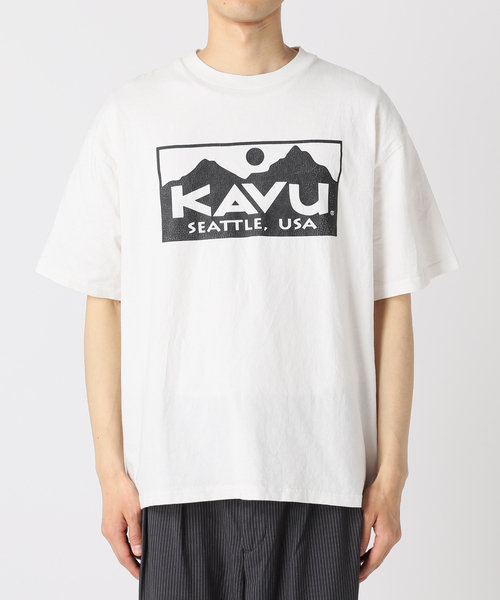 KAVU（カブー）の「KAVU / カブー 別注 Chillba Dog T-SH（Tシャツ/カットソー・メンズ・ブラック/ホワイト・MEDIUM/LARGE/X-LARGE）」の10枚目の写真