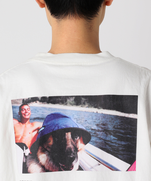 KAVU（カブー）の「KAVU / カブー 別注 Chillba Dog T-SH（Tシャツ/カットソー・メンズ・ブラック/ホワイト・MEDIUM/LARGE/X-LARGE）」の13枚目の写真