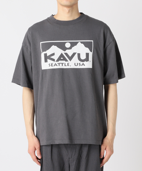 KAVU（カブー）の「KAVU / カブー 別注 Chillba Dog T-SH（Tシャツ/カットソー・メンズ・ブラック/ホワイト・MEDIUM/LARGE/X-LARGE）」の21枚目の写真