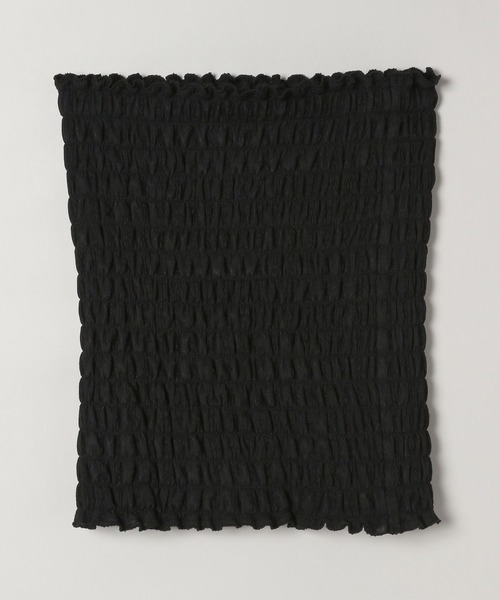 eL（エル）の「【eL】Jacquard Bare/135580（その他トップス・レディース・ブラック/オフホワイト・FREE）」の6枚目の写真