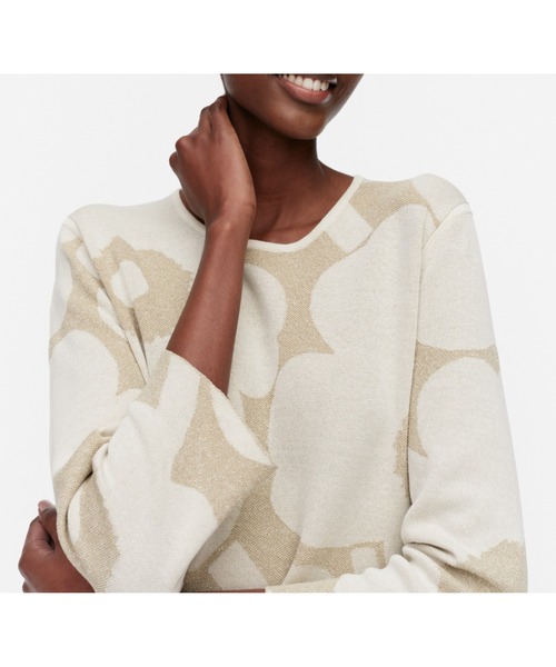 marimekko（マリメッコ）の「Unikko / Eteva cotton linen knitted