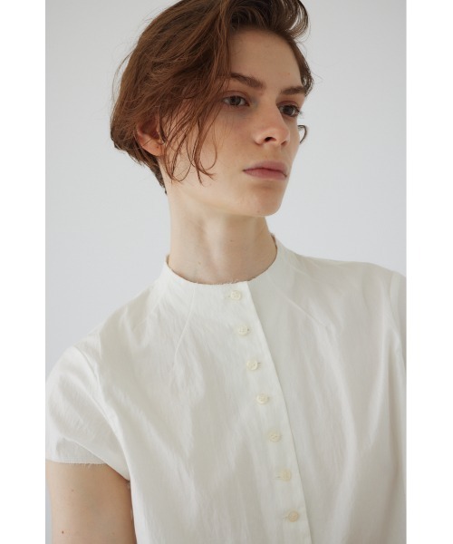 RIM.ARK(リムアーク)の「Neck darts box SH(シャツ/ブラウス・レディース・グレー/ライトイエロー/ホワイト・38/36)」の19枚目の写真