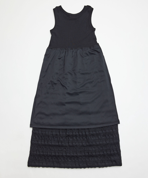 セール】フリルティアードノースリーブワンピース（ワンピース）｜ROPE