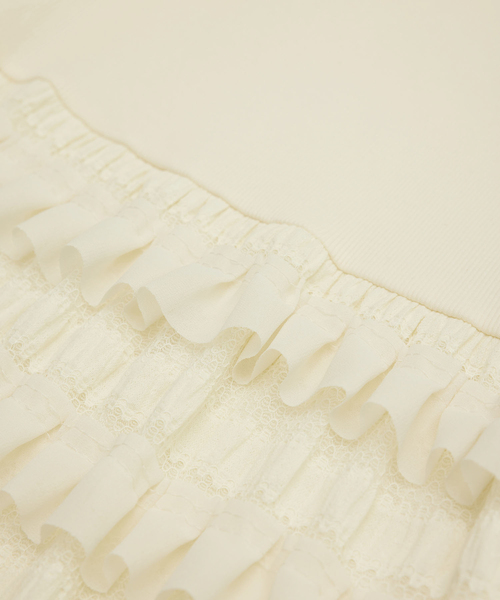 ROPE' PICNIC（ロペピクニック）の「フリルティアードノースリーブワンピース（ワンピース・レディース・キナリ/ブラック・38）」の13枚目の写真