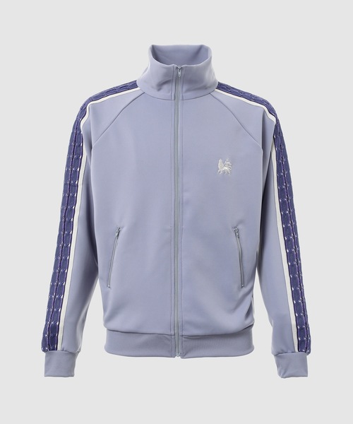 SASQUATCHfabrix.（サスクワァッチファブリックス）の「LACE TAPE TRACK JACKET（その他アウター・メンズ・ブラック/パープル系その他・M/L/XL）」の2枚目の写真