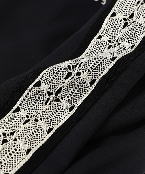 SASQUATCHfabrix.（サスクワァッチファブリックス）の「LACE TAPE TRACK JACKET（その他アウター・メンズ・ブラック/パープル系その他・M/L/XL）」の13枚目の写真