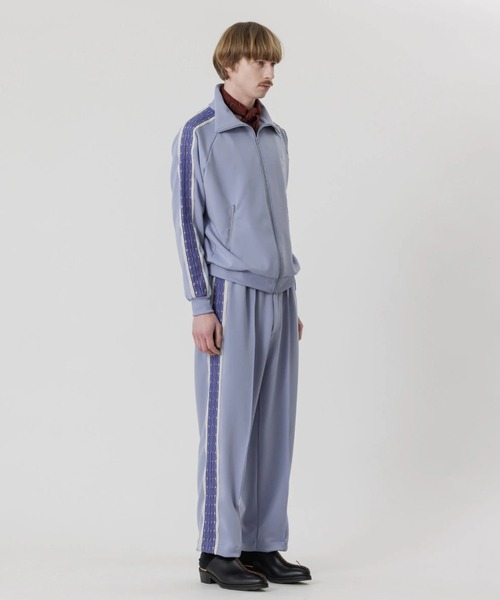 SASQUATCHfabrix.（サスクワァッチファブリックス）の「LACE TAPE TRACK JACKET（その他アウター・メンズ・ブラック/パープル系その他・M/L/XL）」の7枚目の写真