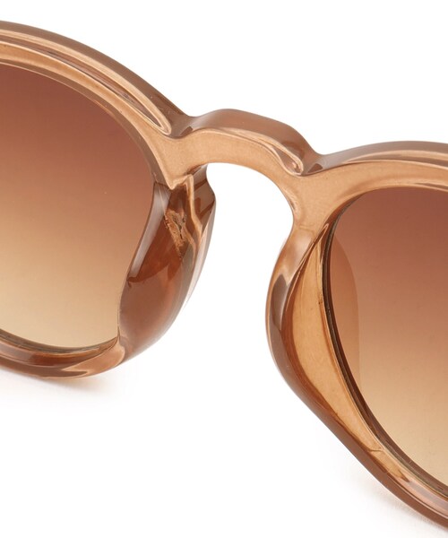 grove（グローブ）の「ボストンサングラス（サングラス・レディース・グレー/ベージュ/ダークブラウン/ブラック・00）」の8枚目の写真