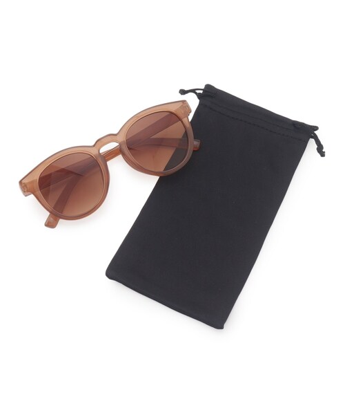 grove（グローブ）の「ボストンサングラス（サングラス・レディース・グレー/ベージュ/ダークブラウン/ブラック・00）」の10枚目の写真