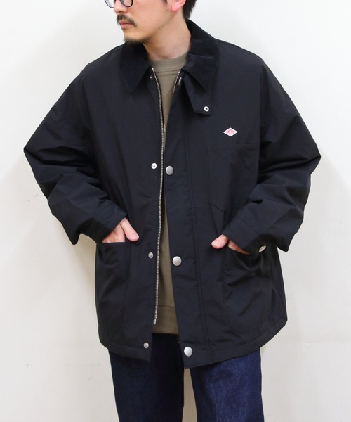【新品未使用】DANTON ダントン ナイロンタフタ カバーオール ジャケット DANTON ダントン ナイロンタフタ カバーオールジャケット