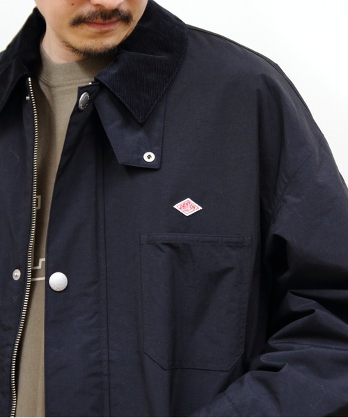 【新品未使用】DANTON ダントン ナイロンタフタ カバーオール ジャケット DANTON ダントン ナイロンタフタ カバーオールジャケット