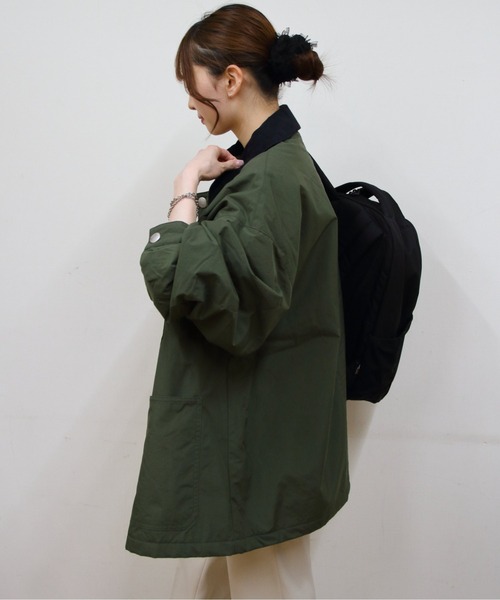 XL相当✨ダントン カバーオール ナイロンジャケット カーキ XL相当✨ダントン カバーオール ナイロンジャケット カーキ DANTON