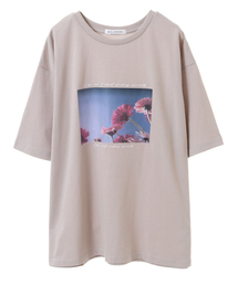 USAコットン天竺接触冷感転写プリントTシャツ(取り扱い店舗限定)