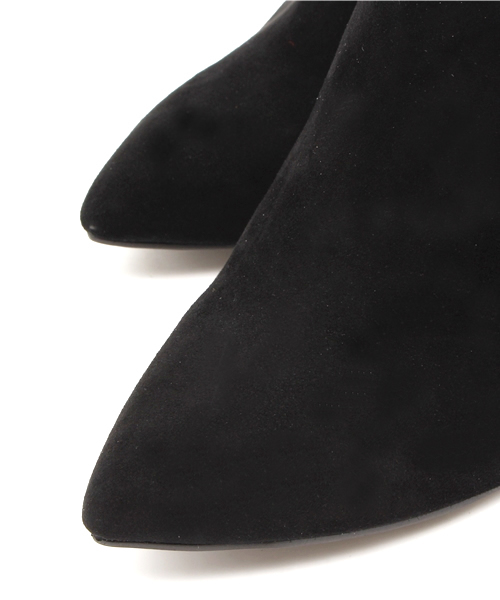 STACCATO(スタッカート)の「レッドヒールブーティ(ブーティ・レディース・ダークブラック・23cm/24.5cm/23.5cm/22.5cm/24cm)」の5枚目の写真